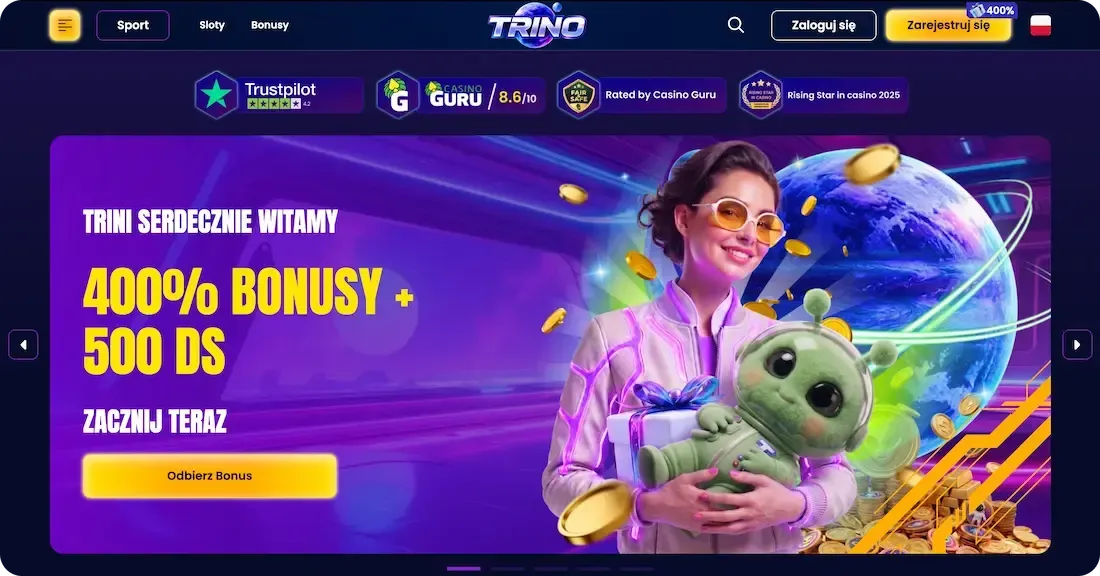 strona kasyna trino